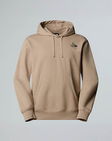 Relaxed Dome Flower GraphicTshirt Uniseks TNF Mushroom Grey HERO