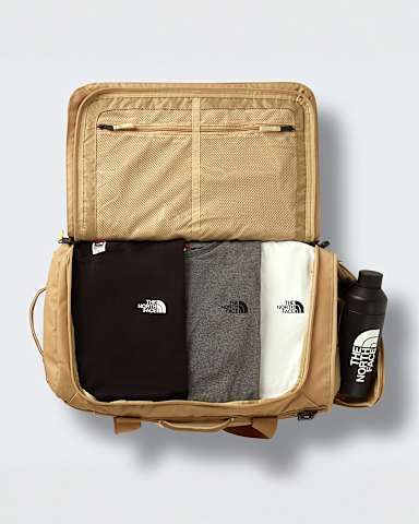 Base Camp Voyager Duffel 62L TNF Khaki StoneUtility BrownDesert Stone ALT2