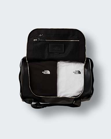 Base Camp Leather Duffel Special Edition TNF TNF Black ALT2