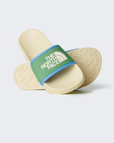Teens Base Camp Slides III TNF Desert StoneDimmed Algae HERO