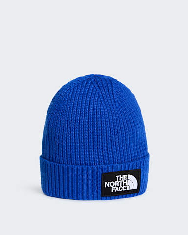 Bonnet revers et logo carr TNF pour enfant TNF TNF Blue HERO
