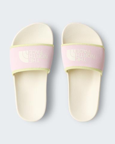 Teens Base Camp Slides III TNF White DunePale Blossom ALT1