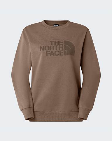Womens Crew Neck Sweatshirt TNF Latte HERO