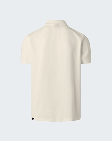 Mens Piquet Polo TShirt TNF White Dune ALT1