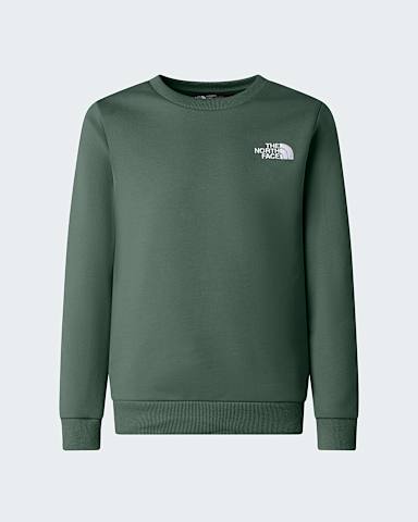 Camisola de gola redonda para adolescente TNF Duck Green HERO
