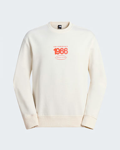 Sweat dcontract unisexe TNF White DuneLava Red HERO