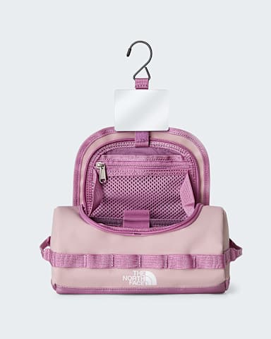 Base Camp Travel Washbag Small TNF Metal PinkHushed Lavender ALT2