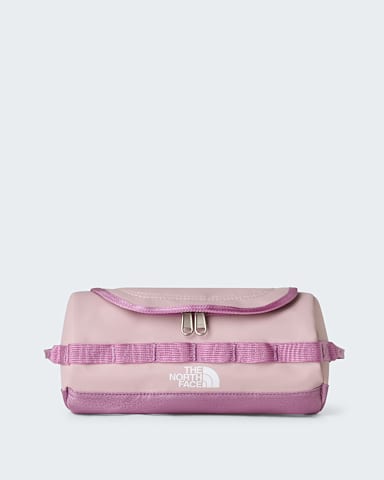 Base Camp Travel Washbag Small TNF Metal PinkHushed Lavender HERO