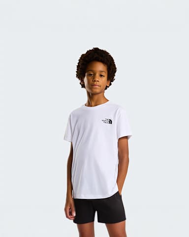 Teens Box NSE TShirt TNF TNF White ALT1