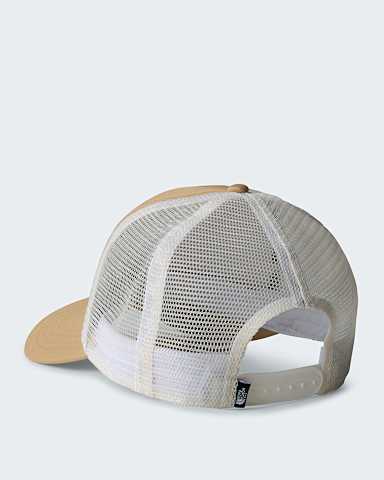TNF Logo Trucker Cap TNF Khaki StoneTNF White ALT2
