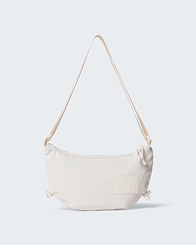 Womens Never Stop Cross Body Bag TNF White Dune HERO