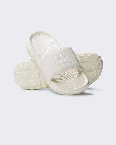 Never Stop Cushbadslippers voor dames TNF White DuneWhite Dune HERO