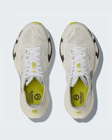 Summit VECTIV Pro 3 Trail Running Shoes TNF White AshSulphur Spring Green ALT1