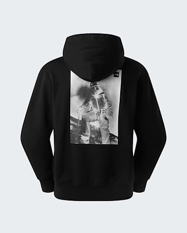 Sweat capuche dcontract graphique Photo Expedition unisexe TNF TNF Black HERO