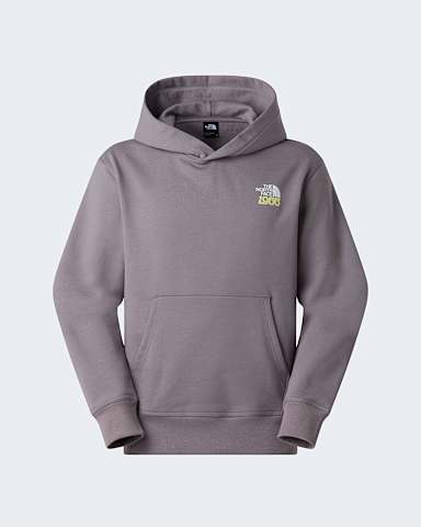 Felpa con cappuccio 1966 Motion Relaxed con grafica unisex TNF Transcendent Grey ALT1