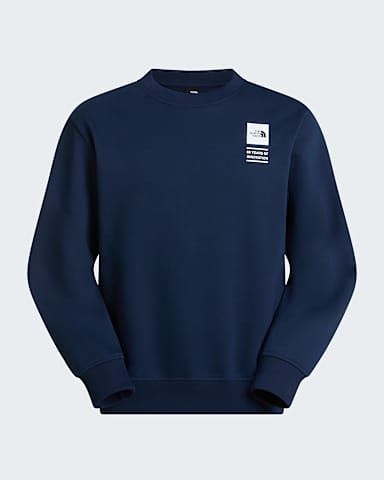 Unisex TNF Celebration Relaxed Graphic Sweatshirt TNF Summit Navy ALT1