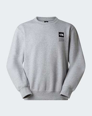 Sweat graphique dcontract TNF Celebration unisexe TNF TNF Light Grey Heather ALT1