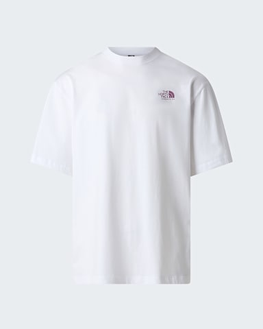 Unisex Plant Flora Oversized Graphic TShirt TNF TNF White ALT1