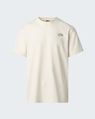 Unisex TNF Snack Relaxed Graphic TShirt TNF White Dune ALT1