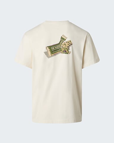 Unisex TNF Snack Relaxed Graphic TShirt TNF White Dune HERO