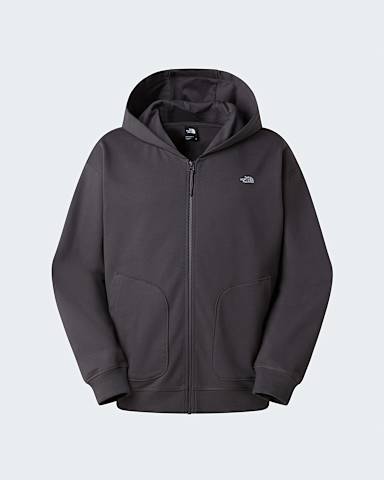Uniseks Essential Oversized hoodie TNF Anthracite Grey HERO