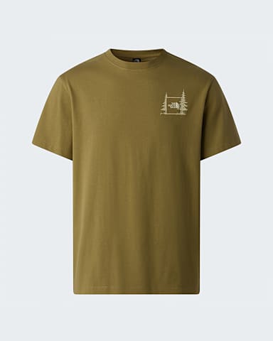 Unisex Camping Relaxed Graphic TShirt TNF Cedar ALT1