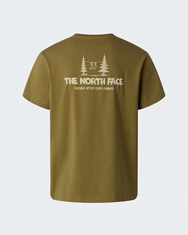 Unisex Camping Relaxed Graphic TShirt TNF Cedar HERO