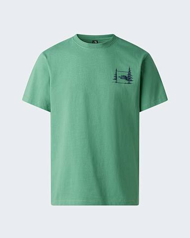 Unisex Camping Relaxed Graphic TShirt TNF Dimmed Algae ALT1