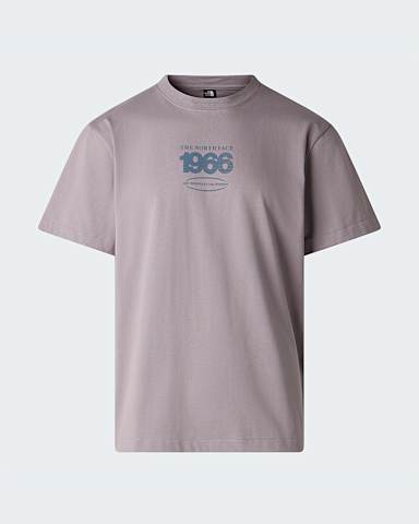 Track relaxt geschnittenes TShirt mit Grafik Unisex TNF Transcendent Grey ALT1