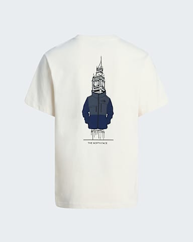 Unisex Country UK Relaxed TShirt TNF White DuneSummit Navy HERO