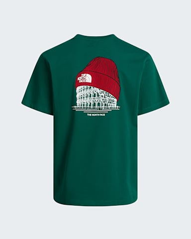 Unisex Country Italy Relaxed TShirt TNF EvergreenTNF Red HERO
