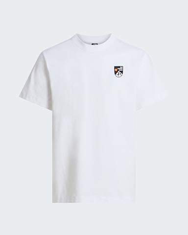 Unisex Vintage Logo Relaxed TShirt TNF TNF WhiteDigital Orange ALT1