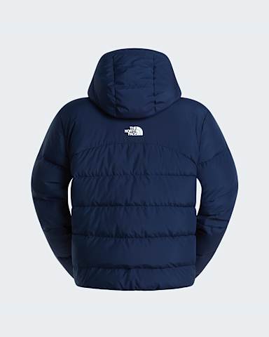 Womens Baltic Down Hooded Puffer Jacket TNF Summit Navy ALT1