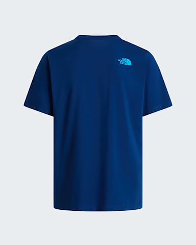 Mens Lowercase Regular TShirt TNF Estate Blue ALT1