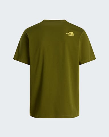 Mens Lowercase Regular TShirt TNF Forest Olive ALT1