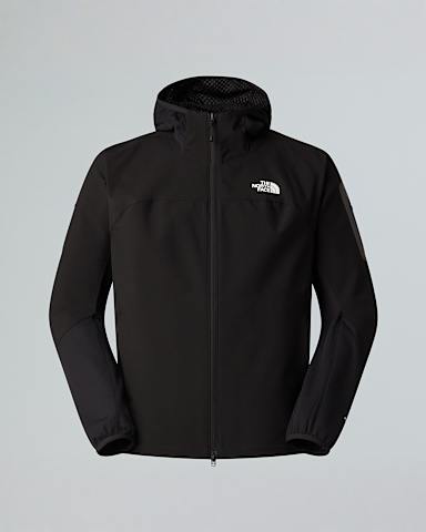 Casaco hbrido com capuz e fecho de correr integral Tek Approach para homem TNF TNF Black hero