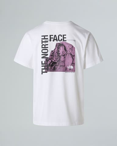 Half Dome Photo Regular Graphic tshirt til herrer TNF TNF White alt1