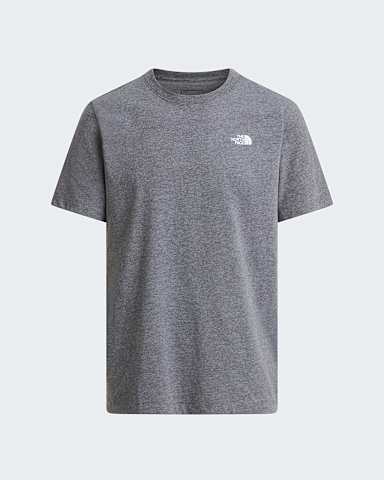 Mens Low Read TShirt TNF TNF Mid Grey Heather HERO