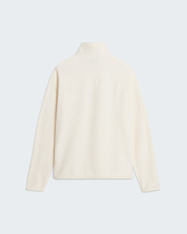 Mens Glacier 14 Zip Fleece TNF White Dune ALT1