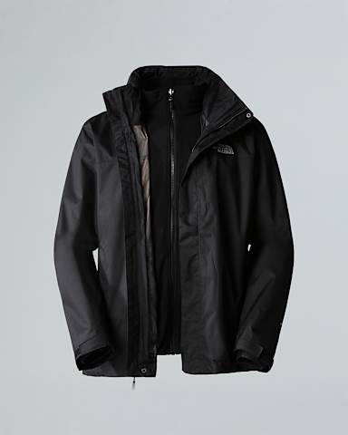 Mens Evolve II Triclimate 3in1 Jacket TNF TNF Black hero