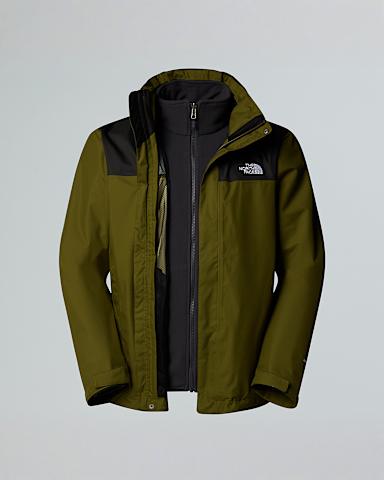 Evolve II Triclimate 3in1 Jacke fr Herren TNF Forest OliveAsphalt Grey HERO