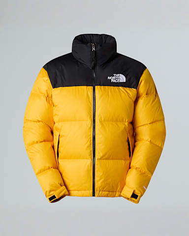 1996 Retro Nuptse Jacke fr Herren TNF Summit GoldTNF BlackRecycled Down HERO