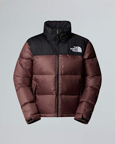 Womens 1996 Retro Nuptse Jacket TNF Tawny QuartzTNF Black HERO