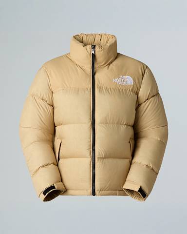 Chaqueta Nuptse Retro 1996 para mujer TNF Khaki StoneRecycled Down HERO