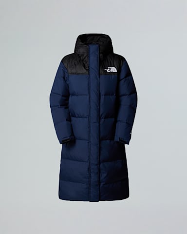 Womens Nuptse Parka TNF Summit NavyTNF Black HERO