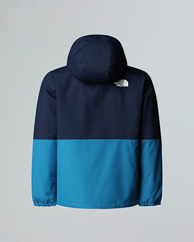 Boys Warm Antora Rain Jacket TNF Summit NavyDusk Blue ALT1