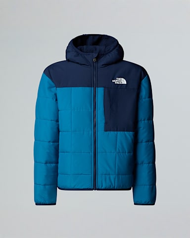 Boys Reversible Shasta FullZip Hooded Jacket TNF Dusk BlueSummit Navy hero
