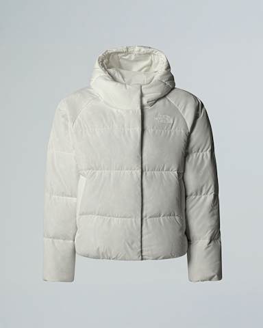 Girls North Down Hooded Jacket TNF White Dune HERO