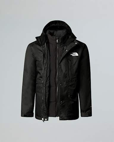 Teens North Down Triclimate 3in1 Jacket TNF TNF Black HERO