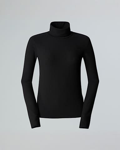 Haut manches longues et col roul pour femme TNF TNF Black HERO